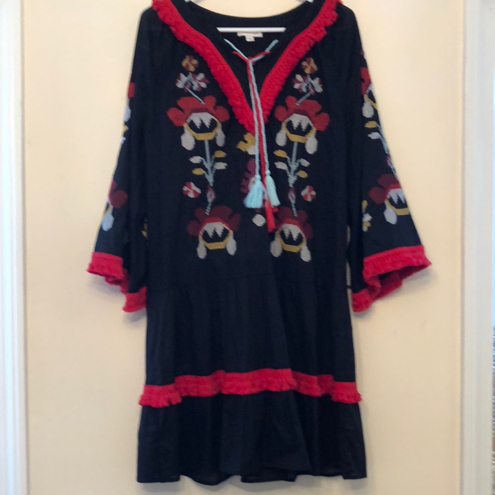 Boho style summer cotton dress . Superb quality. New without tag